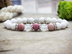 R. M. ékszer Nyári bársony ásvány karkötő (1208-PA-17)