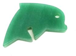 R. M. ékszer Aventurin átfúrt delfin 45x30mm (010361)