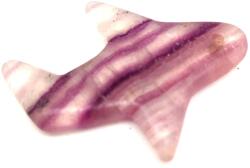 R. M. ékszer Fluorit átfúrt repülőgép 50mm (010272)