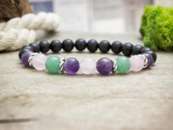 R. M. ékszer Élni akarok ásvány karkötő (2426-RM-19)