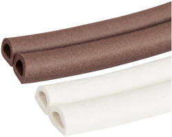 Evotools Garnitura Autoadeziva EPDM 1008 Profil D 2x50 m - Latime 9 mm Grosime 6 mm (678903)