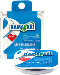 Kamasaki Super Braid Leader, Lungime 10m, Diametru 0.10 mm, Rezistenta 7.04 Kg