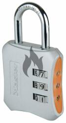 CZ - S Master Lock 654EURD tervező kombinációs lakat - narancssárga