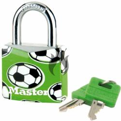 CZ - S Master Lock 9130EURDPSP_futball tömör alumínium lakat 30 mm