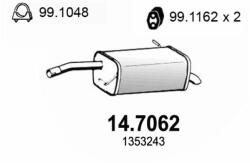 ASSO Toba esapament finala ASSO 14.7062 - automobilus