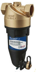 HCE DirtOut HP 5/4"-os mágneses iszapleválasztó mechanikus szűrővel hőszivattyúhoz, fekete, golyóscsap nélkül (HCE-DF00800114) - szerelvenycenter