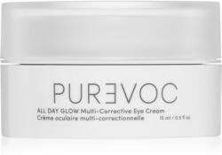 WONDERSKIN PUREVOC All Day Glow Eye Cream szemkrém a sötét karikák és ráncok csökkentésére 15 ml