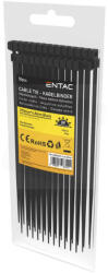 Entac Kábelkötegelő 4, 8mmx370mm fekete 50db (ECT-4.8-370-B)