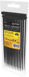 Entac Kábelkötegelő 2, 5mmx100mm fekete 50db (ECT-2.5-100-B)