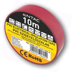 Entac Piros szigetelőszalag 0, 13x15mm 10m (EIT-1315-10M-R)