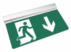 Stilo vészvilágító /kijáratjelző LED 3h lefele nyíl, 3, 5W, 19lm állandó - STI1178 (STI1178)