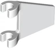 LEGO® 44676c1 - LEGO fehér zászló 2 x 2 méretű trapéz (44676c1)