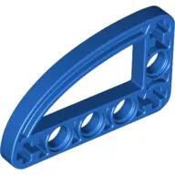 LEGO® 32250c7 - LEGO kék technic kar L-alakú (3-5) negyed ellipszissel, vékony (32250c7)