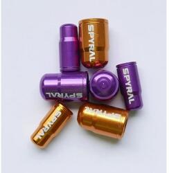 Spyral Speed alumínium szelepsapka, presta szelepes, 1db, arany színű