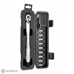 Weldtite CycloTools nyomatékkulcs bitkészlettel, 2 - 24 Nm