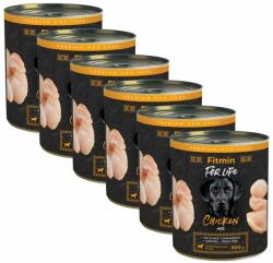 Fitmin Conservă Fitmin For Life CHICKEN paté 6 x 800 g