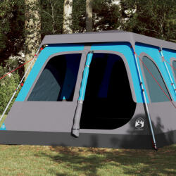 vidaXL 10 személyes kék kupola alakú felugró családi sátor (4004240) - vidaxl