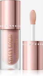 Revolution Beauty Y2k Sweet Bomb блясък за устни с блестящи частици цвят Candyfloss Pink Glitter 4.5ml