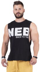 NEBBIA Férfi atlétatrikó Nebbia Back to the Hardcore tank top 144 Szín: Fehér, Méret: XL