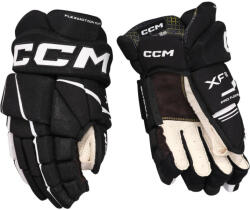 CCM Tacks XF 80 Black/White Junior Hokikesztyűk 11 hüvelyk