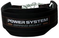 Power System Dipping Beast Erőemelő öv piros