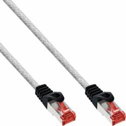 InLine Cablu de retea RJ45 S/FTP PiMF Cat. 6 1m Transparent, InLine IL76411T (IL76411T)