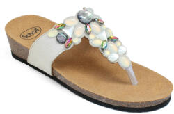 Scholl Palau Flip-flop női telitalpú bioprint papucs F29877-2151 07285