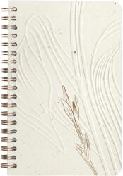 Clairefontaine spirálfüzet (11x17 cm, vonalas, 50 lap, pontozott) Tulip paper (4) (813071C)