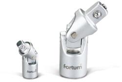 Fortum csuklós toldószár dugófejekhez, 61CrV5; 1/4" dugófejekhez (4701910)