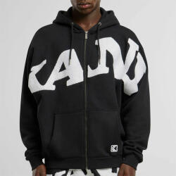 Karl Kani Pulcsi Karl Kani Wavy Retro OS Full Zip Hoodie Black