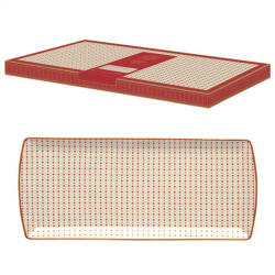 Pozzi Milano Porcelántálca 35x15cm, dobozban, Imperial (PM0131IMPE)