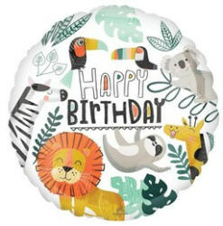 anagram Szülinapi lufi 18" 45cm Happy Birthday! (LUFI526909)