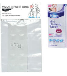 MILTON sterilizáló tabletták (MIL001)