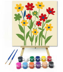  Napfényes kert - gyerek számfestő készlet