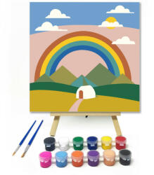  Szivárvány - gyerek számfestő készlet