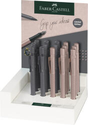 Faber-Castell Display 15 Buc Pix Grip 2011 Rose Cupru&gri Antr. Faber-castell