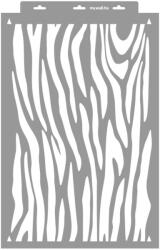 MyWall Zebra minta stencil - Festő - 38x60 cm maxi