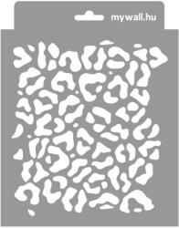 MyWall Ocelot minta stencil - 3D - 18x23 cm mini