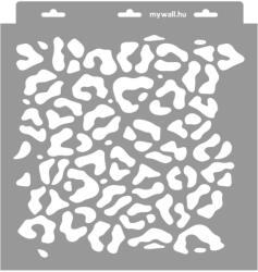 MyWall Ocelot minta stencil - Festő - 31x35 cm közepes