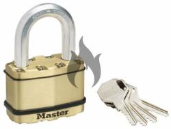 CZ - S Master Lock Excell M15BEURDLF sárgaréz lakat 64 mm