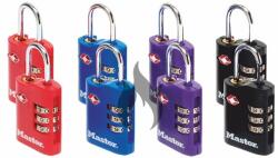 CZ - S Master Lock TSA 4686EURT 2 db kombinált lakat készlet (1 csomag / 4 szett)