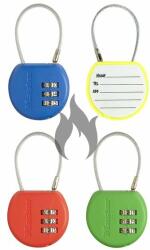 CZ - S Master Lock 4671EURDCOL csomagtartó lakat készlet (1 csomag / 4 db)