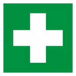 CZ Fotolumineszcens matrica Elsősegély 150 x 150 mm AKCIÓ