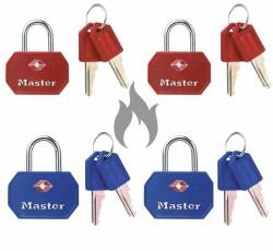 CZ - S Master Lock TSA 4681EURTBLR készlet 2 lakatból (1 csomag / 4 szett)