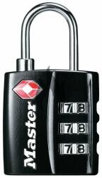 CZ - S Master Lock TSA 4680EURDBLK kombinált lakat 30 mm