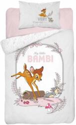 Detexpol BAMBI pamut ágynemű - szürke és fehér