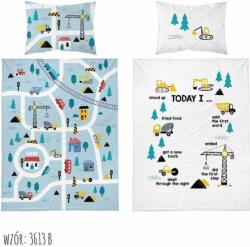 Detexpol Kétoldalas pamut autóhuzat - kék és fehér