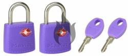 CZ - S Master Lock TSA 4695EURTAST 2 db lakat készlet - lila