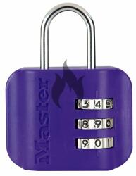 CZ - S Master Lock 4670EURDCOL csomagtartó lakat - lila