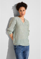 Street One Blúz - OTLT LS_Striped splitneck blouse w 2405